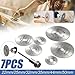 6Pcs High Speed Steel HSS Saw Disc Wheel Cutting Blades Mini Circular Saw Blade Set Rotary Tools with (3.175mm) 1/8