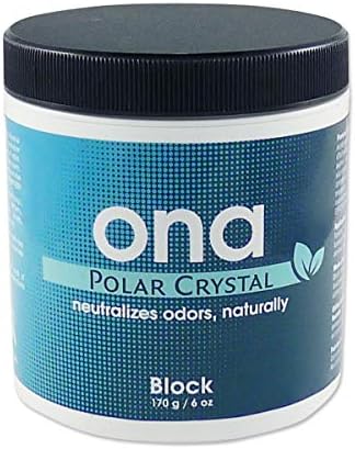 ONA Block Fresh Linen Fragrance - Odour Eliminator, Neutralise Odours Safely, Naturally and Permanently - 170g