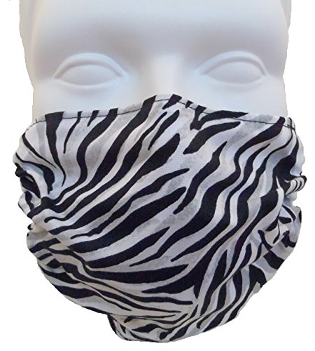 Zebra Print Face Mask by Breathe Healthy
