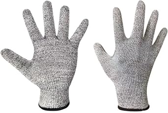 Cut Resistant Gloves Food Grade Level 5 Protection, Safety Kitchen Cut Gloves for Chef Oyster Shucking