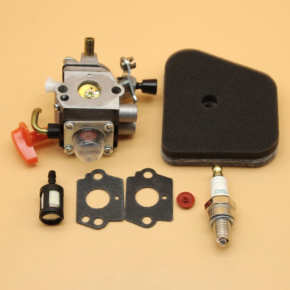 Zestaw serwisowy filtra powietrza gaźnika pasuje do STIHL FS87 FS90 R FS100 FS110 FS130 R FC 90 95 100 HL100 KM90 KM100 części kosy spalinowej