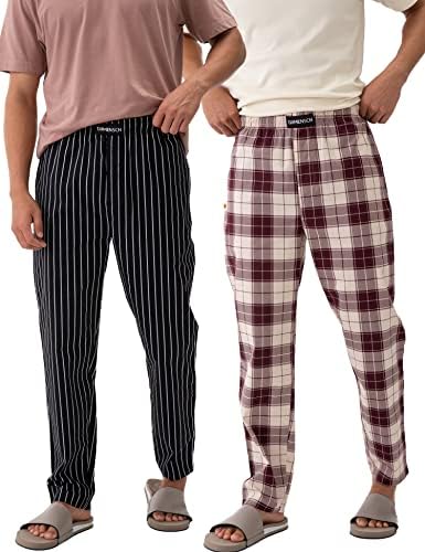 DAMENSCH The Stretch Men's Woven Cotton Tapered Fit Pyjama Pants