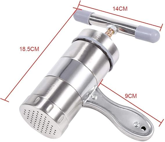 Noodle Making Machine Portable Manual Noodle Maker Stainless Steel Noodle Press r Pressure Making Machine