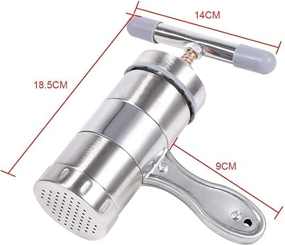 Noodle Making Machine Portable Manual Noodle Maker Stainless Steel Noodle Press r Pressure Making Machine