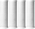 AO Smith 2.5"x10" 5 Micron Carbon Block Sediment Water Filter Replacement Cartridge - 4 Pack - For Whole House Filtration Systems - AO-WH-PRE-RC2