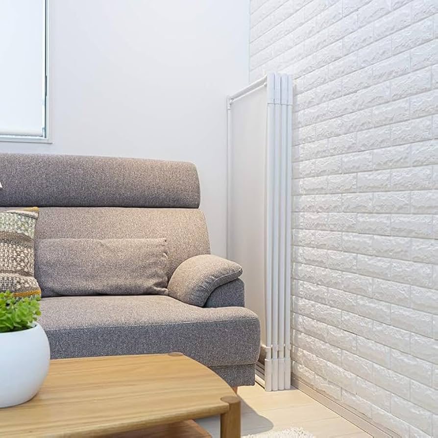 Amazon.co.jp: 折りたたみ式パーテーション114 x 135cm 白