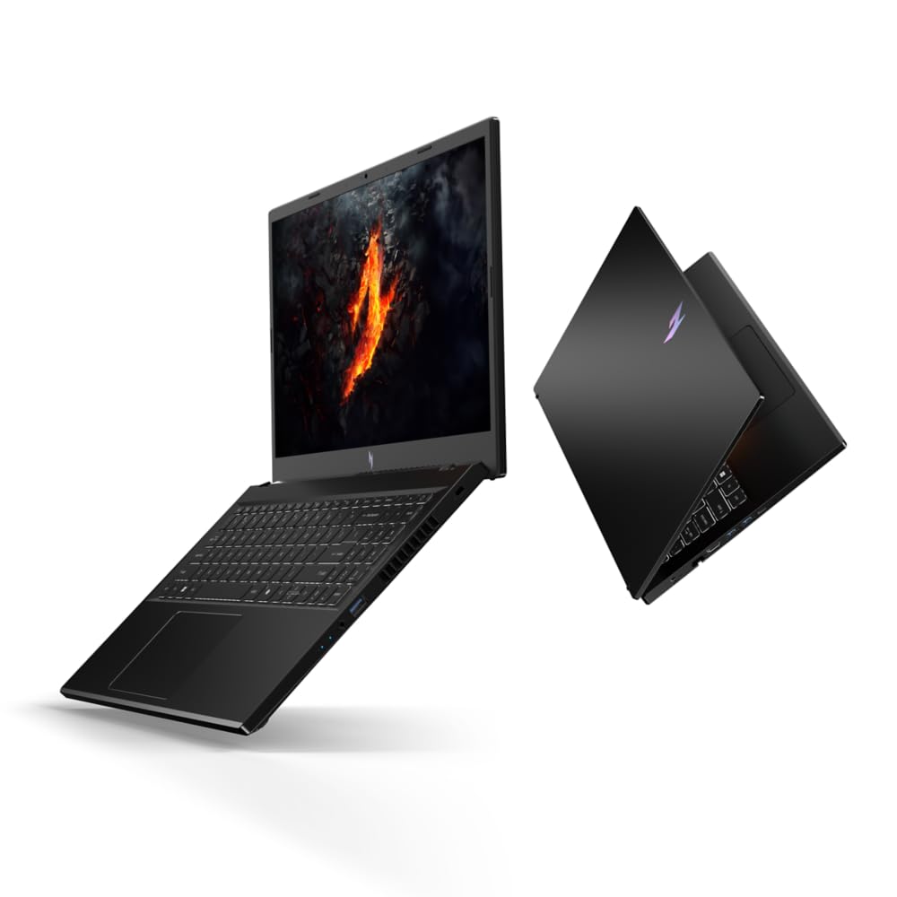 Acer Nitro V 15 I PC Portable Gaming 15.6'' FHD LCD 165Hz I NVIDIA GeForce RTX 4050 I AMD Ryzen 5 7535HS I 16 Go RAM I 512 Go SSD I Windows 11 Home I Noir I Clavier FR AZERTY I ANV15-41-R4FN