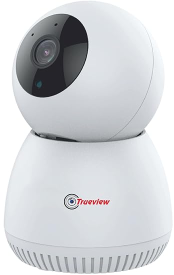 Trueview 3MP Smart CCTV Wi-fi Home Security Camera | 360 degree View | 2 Way Talk | Cloud Monitor | Motion Detect | Supports SD Card Up to 256 GB | Night Vision | Alexa & Ok Google