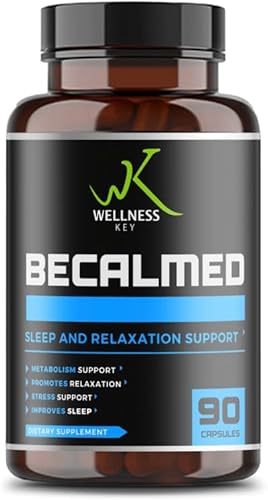 BeCalmed Suplemento de apoyo para el estrés 8 en 1  Glicinato de magnesio + L-treonato  Becalmed y relajado  Claridad mental y enfoque  Ingredientes disponible en Yaxa Venezuela