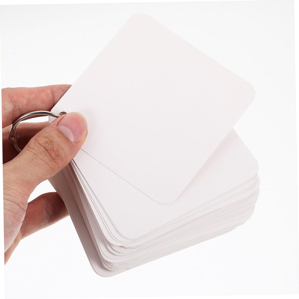 jojofuny 300 Blatt Blanko Karten Papierkarten Memo Karteikarten DIY Notizkarten für Schule Büro Lernen und Kreative Gestaltung