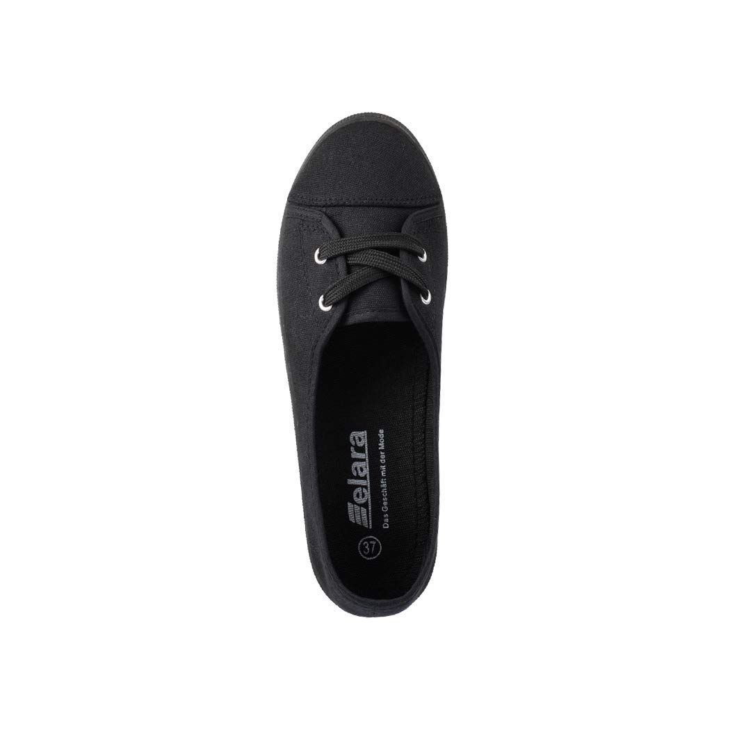 Elara Ballerines Femme Lacets de Baskets Chunkyrayan