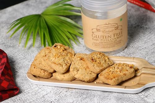 Image of Kaju Pista (Pack Of 1) || Eggless Cookies | High Protein & Fibre | Healthy | No additives & Preservatives | Cashew | Pista (Pack of 1)