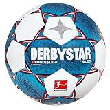 Derbystar Bundesliga Fußballbälle Weiss Orange Blau 5
