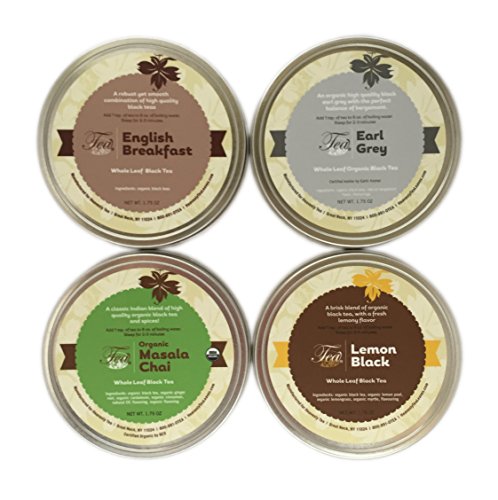 Heavenly Tea Leaves Tea Sampler, Black Tea, 4 Count