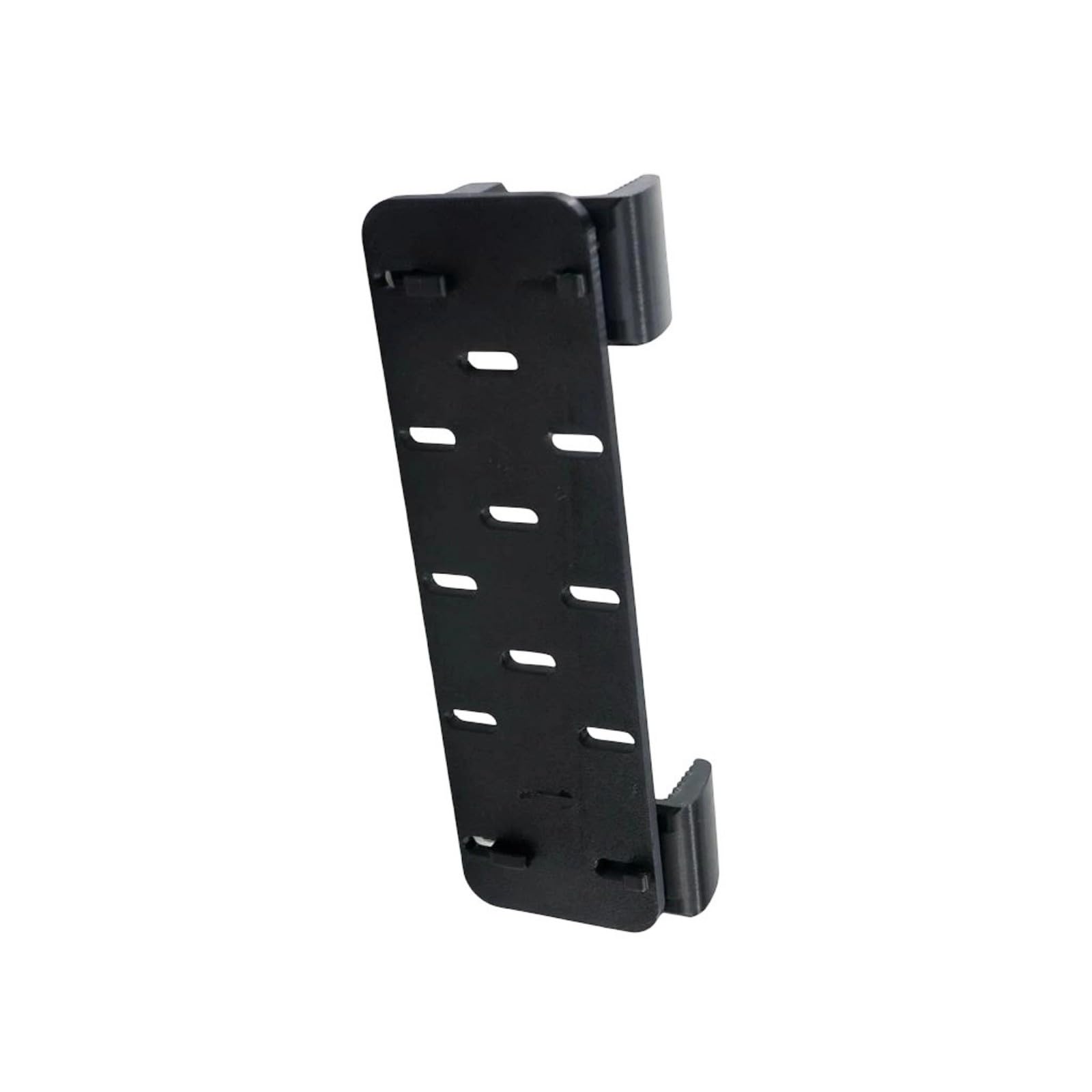 Shntig Space Saving Hole Pegboard for Desk Edges Plastics Storage Rack with Customizable Hooks for Small Items Black Pegboard Planner