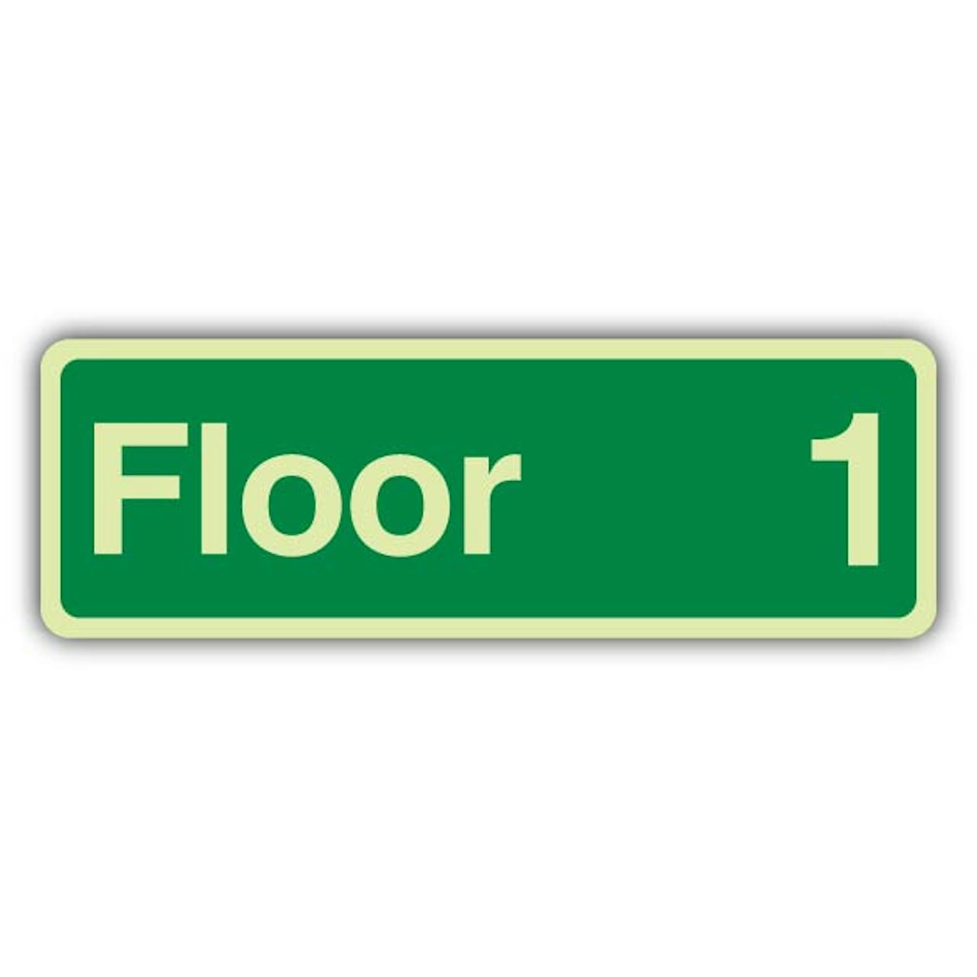 Señal V Safety Floor 1-750 x 250 mm - Vinilo triple brillo