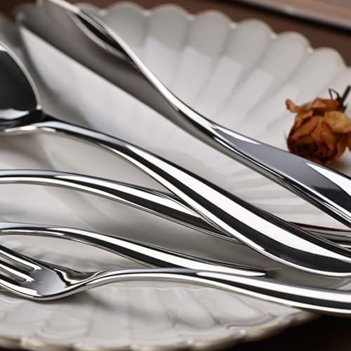 Set Cuchillos Cubiertos 5 Piezas Acero Inox miniatura 6