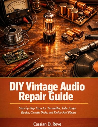 DIY Vintage Audio Repair Guide: Step-by-Step Fixes for Turntables, Tube Amps, Radios, Cassette Decks, and Reel-to-Reel Players — No Engineering Degree Required