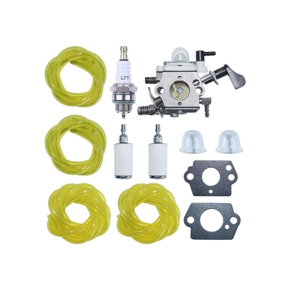 Carburador compatible con WT-997, WT-664 y WT-668, junta de línea de filtro de combustible, bulbo de cebado