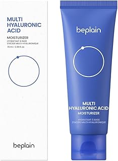 Face Moisturizer, Intensely Moisturizing for Dry Skin, Vegan, Cruelty-free, Multi Hyaluronic Acid Moisturizer, Korean Beau...