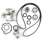 ECCPP New Timing Belt Water Pump Kit Fits 1999-2005 Subaru Forester Impreza Legacy Outback 2.2L 2.5L EJ251 EJ252 EJ253 EJ22 16 Valve H4 SOHC