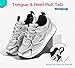 LUCKY STEP Kids Reteo Fashion Sneakers Girls Boys Breathable Mesh Tennis Casual Walking Shoes for Big&Little Kid and Toddler Athletic Trainers(Silver,Big Kid 6)