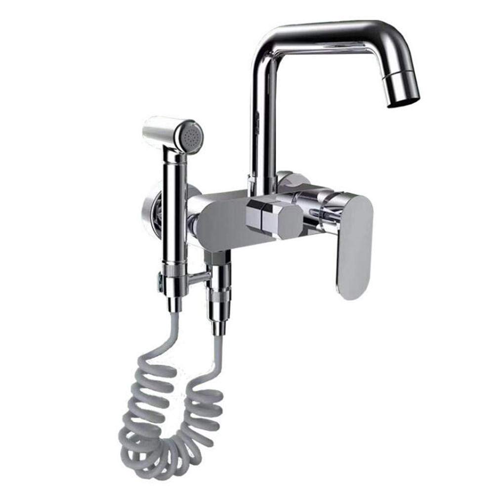 Pistolet pour robinet d'évier de cuisine murale chaud et froid LWX