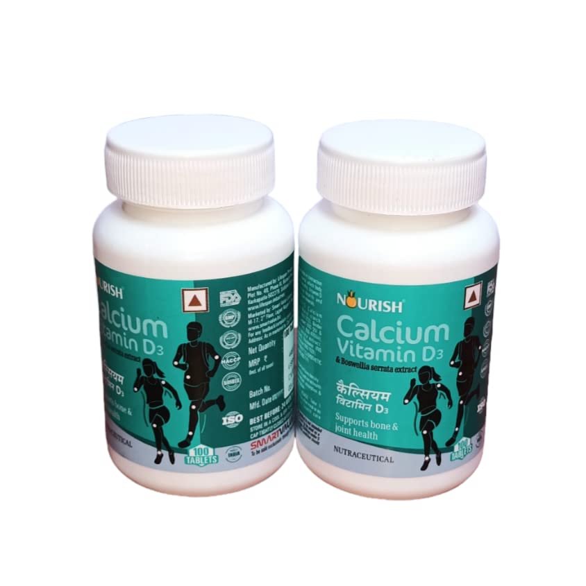 Smartvalue Nourish Calcium Vitamin D3 & Boswellia serrate extract (1+1) (B0C667G46N) Amazon Price History, Amazon Price Tracker