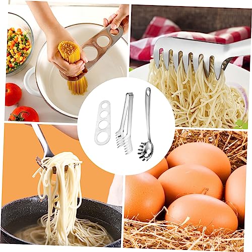 SWOOMEY 1 conjunto de aço inoxidável espaguete peixe tagliatelle pastina macarrão servidor de bolo m