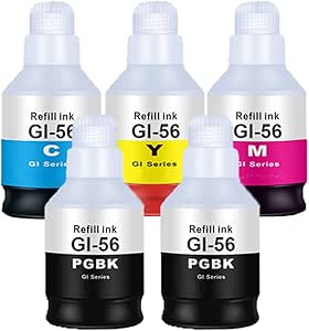 GI-51 Ink Bottles For Canon Pixma G-Series G3520 G3560 (LOT) Non-oem