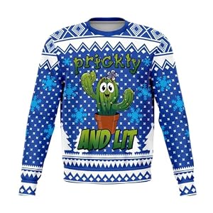 Prickly and Lit Cactus Sweatshirt