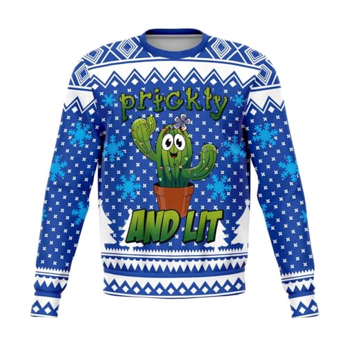 Prickly and Lit Cactus Sweatshirt