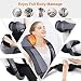 Masajeador para hombros, espalda, cuello Shiatsu, con función de calor, masajeador cervical,...
