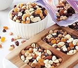 Indulgent Trail Mix With White & Semi Sweet Chocolate Chips, Roasted Salted Peanuts, PB Drops, Golden Raisins, Dried Sweetened Cranberries, Cashews, Almonds, Great Snack Snacking Nut Food Holiday Gift, 26oz Jumbo Value Bag