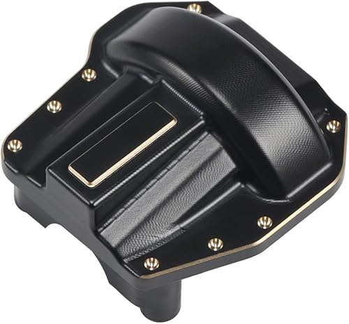 Miniatura 2 de SCX10 III - Cubierta de latón para eje de latón de peso pesado 2.61 oz para ejes portales SCX10 III