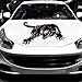 CAVIVIUKUK Auto Auto Karosserie Aufkleber Wild Panther Jagd Karosserie Dekor Auto Fenster Aufkleber Aufkleber Motorrad