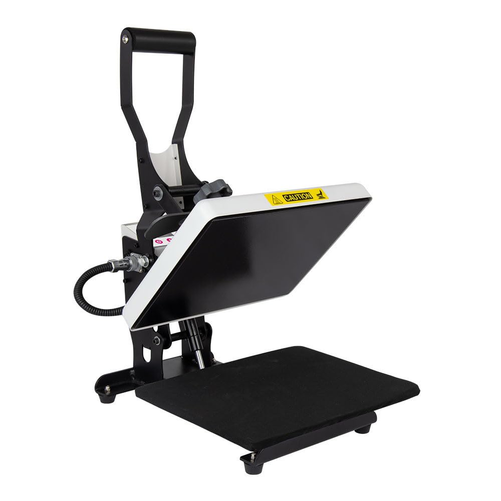 plottiX PL0301005 iXpress Plus Transferpresse – Weiß/Metall, Pressfläche 22 x 30 cm