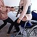 Transfer Sling – Moving Assist Hoist Gait Belt Harness Device with Heavy Duty 400lb Weight Capacity, Padded Handles, Extended Length & Width - 8 x 47”, Slip-Proof Lining