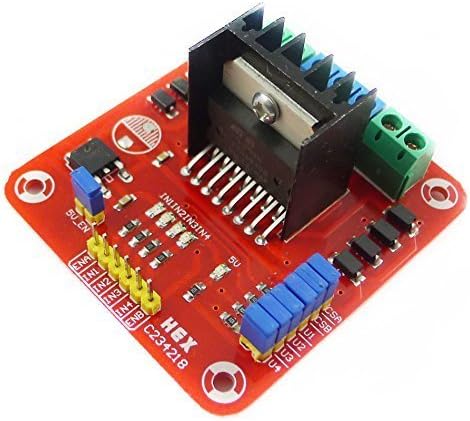 L298N Stepper Motor Driver 2 Phase DC Steuerplatine Module for Smart Car