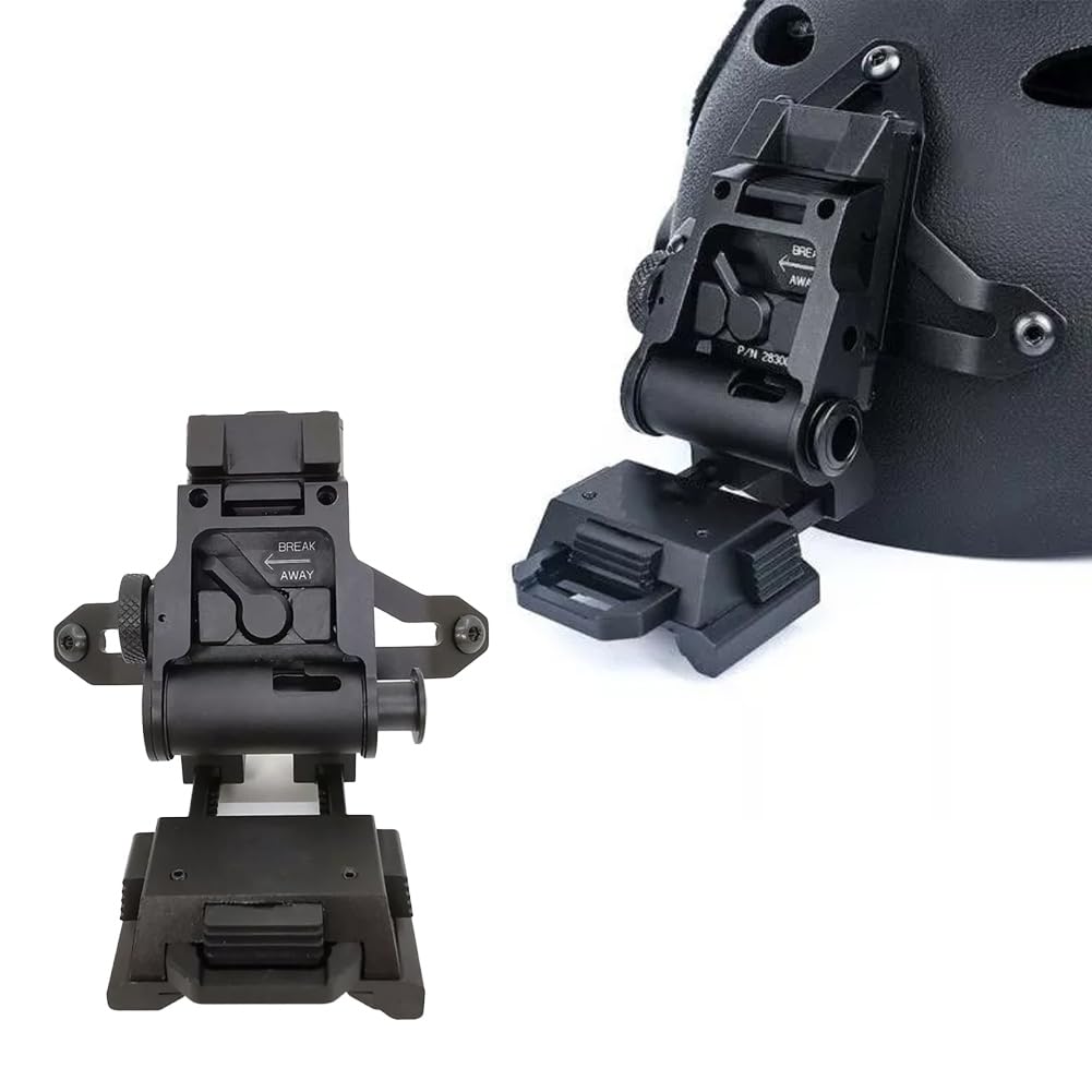 okyass Tactical L2G05 Metal Helmet Mount NVG Mount L2G05 Night Vision Goggles NVG Mount Bracket (Black)