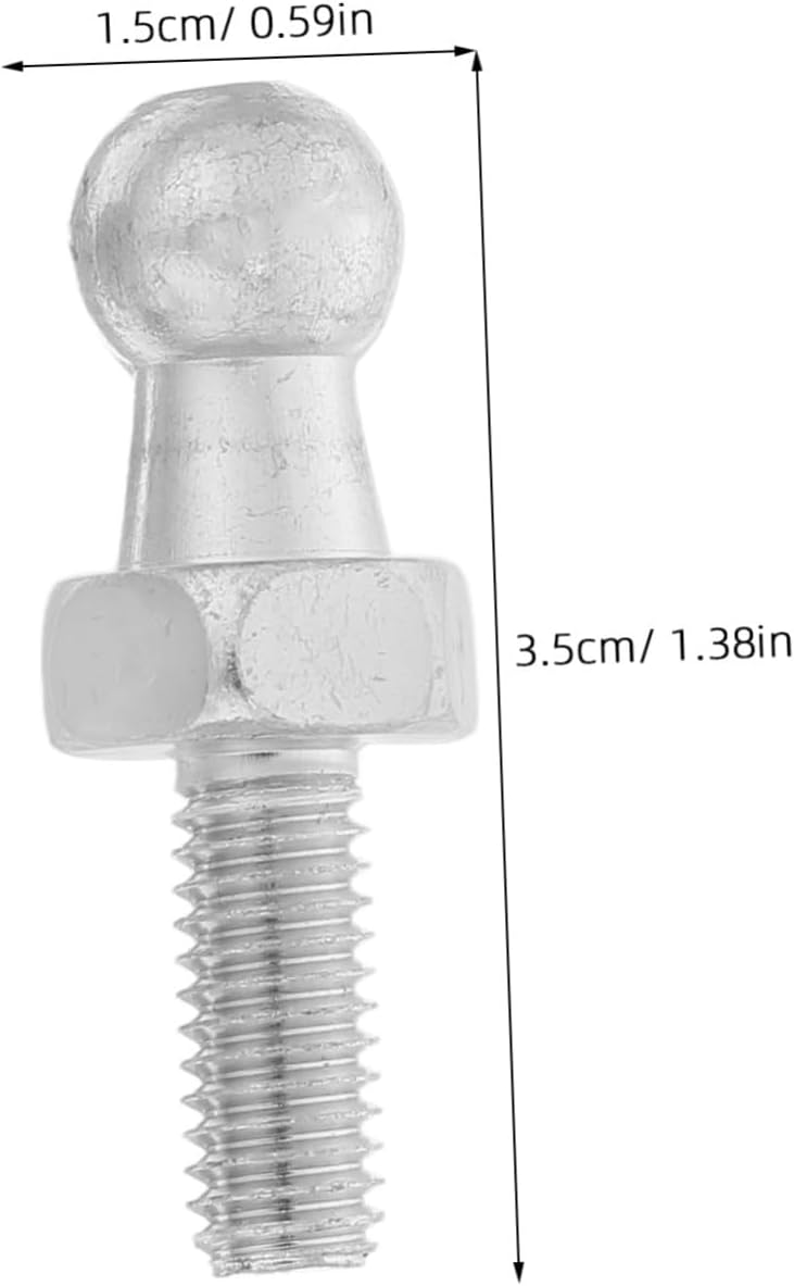 10mm Ball Stud Bolts 4 Pack Alloy Replacement for Gas Springs