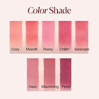 Vista 3 de Espoir Couture Lip Tint Blur Velvet #3 Peony 0.19 onzas Lápiz labial líquido de color borroso natural Tinte labial de fijación a prueba