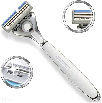 Wilkinson Sword Quattro Titanium Sensitive Refill Razor Blade Cartridges, 8 Count