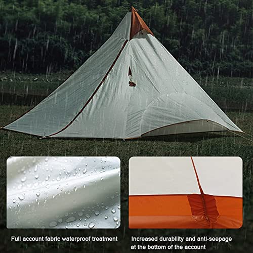 Carpa Familiar Grande GeRRiT con Doble Capa Impermeable miniatura 4