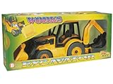 Plástico muy resistente AVC - Excavadora Retro Obras Publicas En Caja