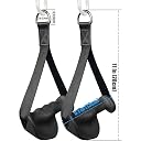 BLOXN Ergonomic Gym Cable Attachment Handles for Workout – Professional Grip Palm Support for Cable Machines, LAT Pull Down, Tricep, Bicep & Back Exercises (D Handle Grip (Pair of 1)) gallery image