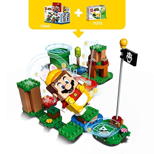 LEGO 71372 Super Mario Katzen-Mario - Anzug, Erweiterungsset, Power-Up Pack, Kletterwand-Kostüm – Bild 2