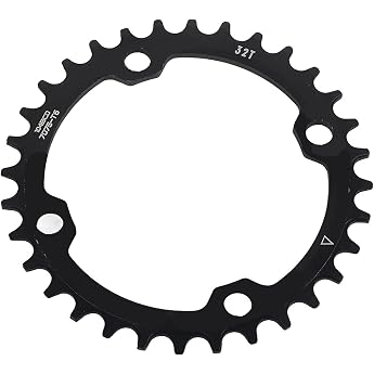 Round Chainring 104 BCD Narrow Wide 32T Aluminium CNC Single Crank Chain Ring for Mountain Bike Road Bike