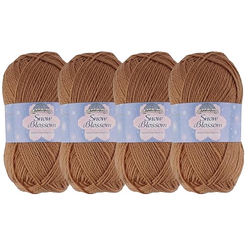 JubileeYarn Snow Blossom Yarn - DK Superwash Wool -
