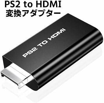 PS2 to HDMI Converter, PS2 Dedicated HDMI Connection Connector HDMI Output Converter, Portable Connector, PS2 Recovery USB Cable, High Speed